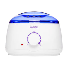 Profesionalus vaško šildytuvas skardinėms ir granulėms IWAX 100, 400ML, 100W (baltos spalvos)