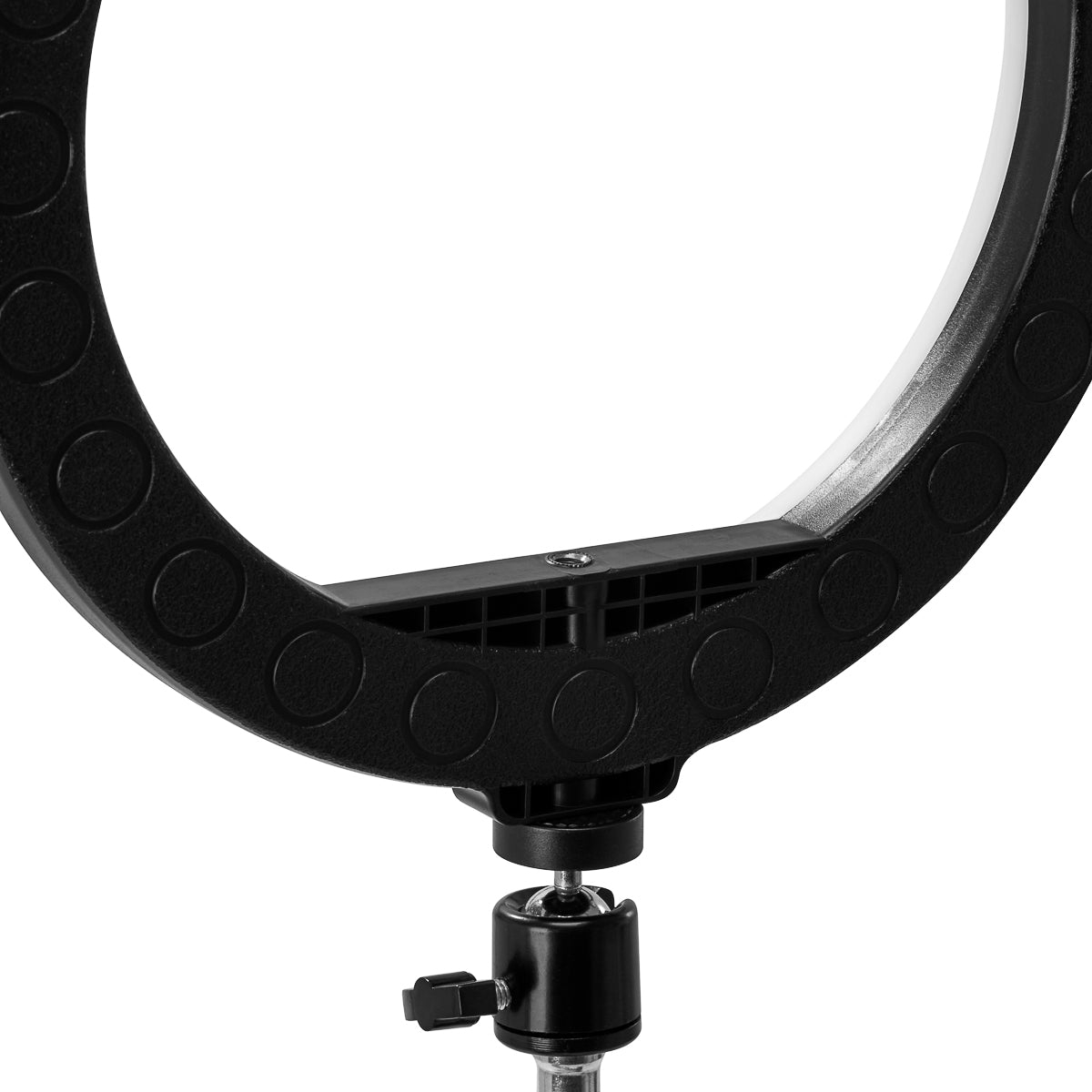ŽIEDINĖ LEMPA SU STOVU, GLOW 10″, 10W
