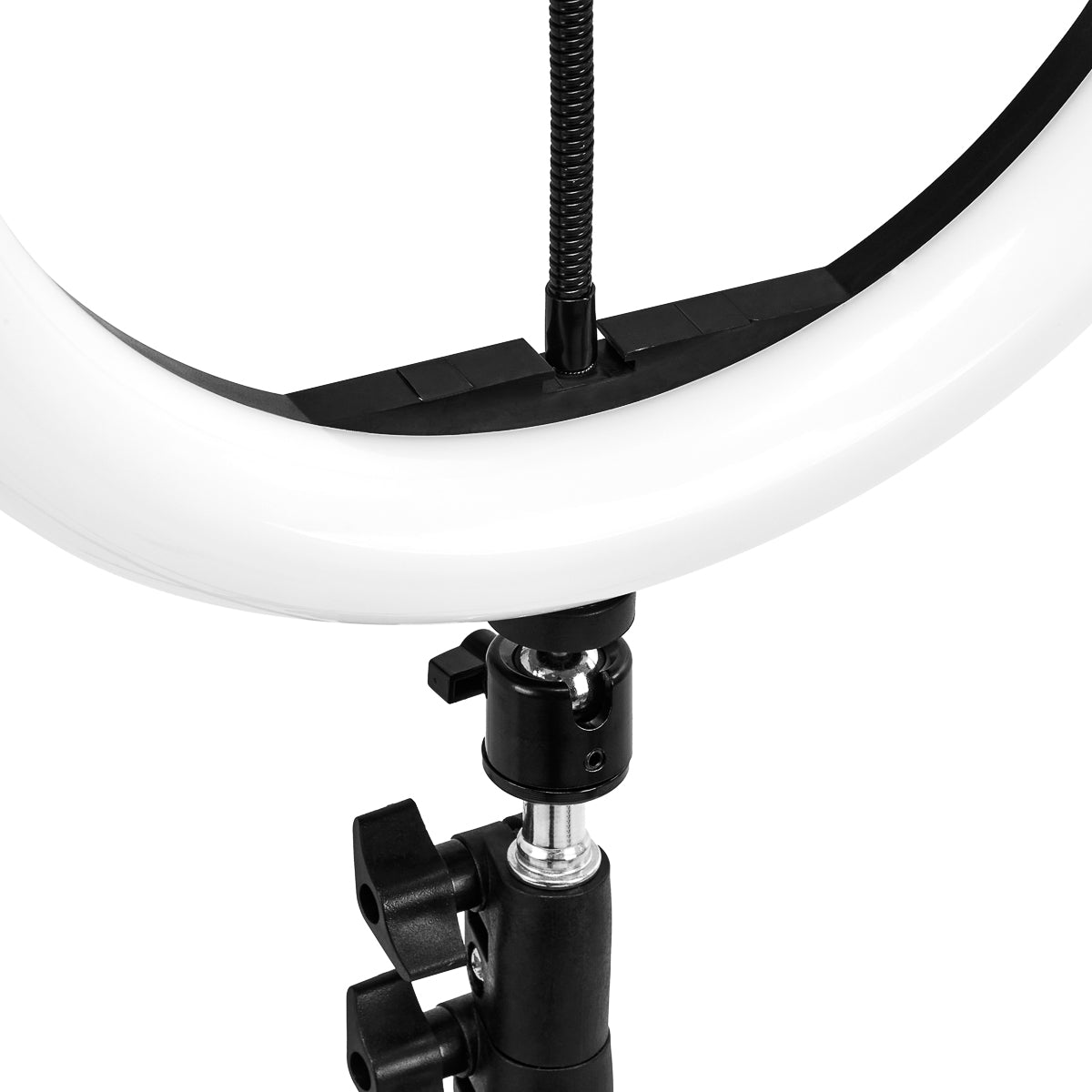 ŽIEDINĖ LEMPA SU STOVU, GLOW 13″ RGB, 10W