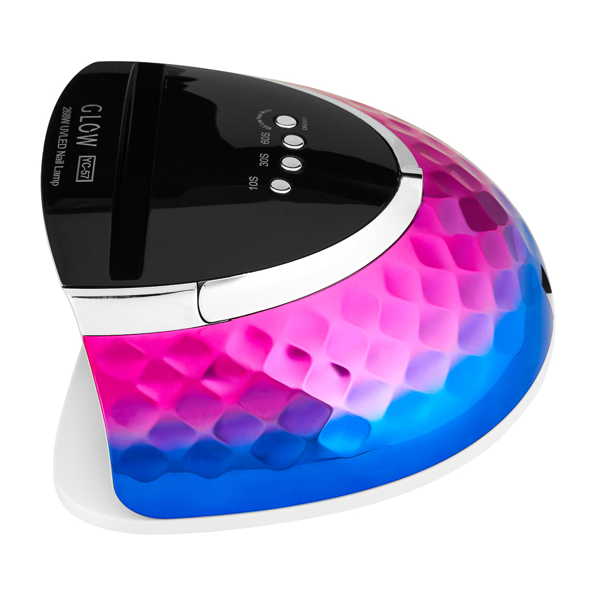 Profesionali UV/LED nagų lempa manikiūrui Glow YC57 RN (mėlyna/rožinė) 268W
