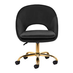 Meistro kėdė 4Rico QS-MF18G, juodas aksomas