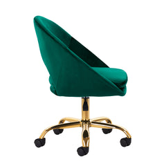 Meistro kėdė 4Rico QS-MF18G, žalias aksomas