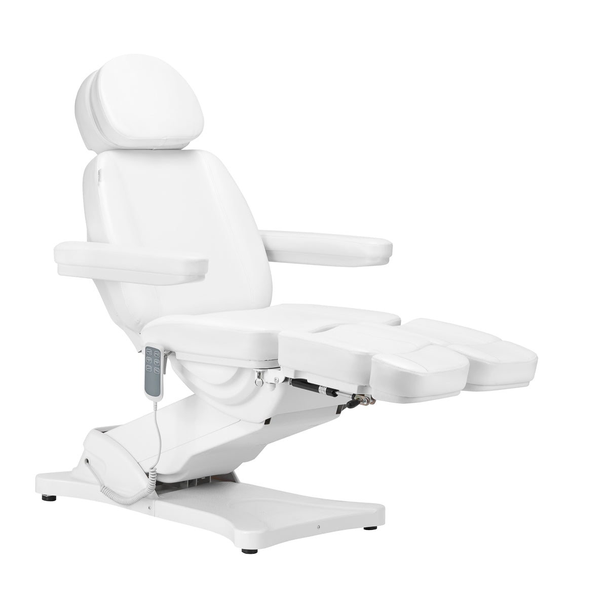 Elektrinis kosmetologinis gultas SILLON CLASSIC 3 el. varikliai (baltas)