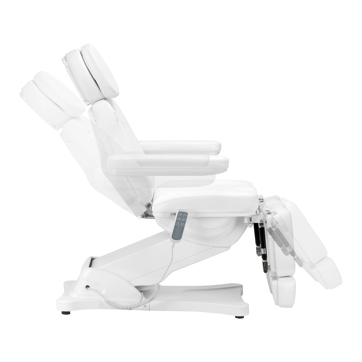Elektrinis kosmetologinis gultas SILLON CLASSIC 3 el. varikliai (baltas)