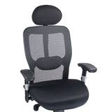 2-Fotel ergonomiczny CorpoComfort BX-4029A Czarny-2