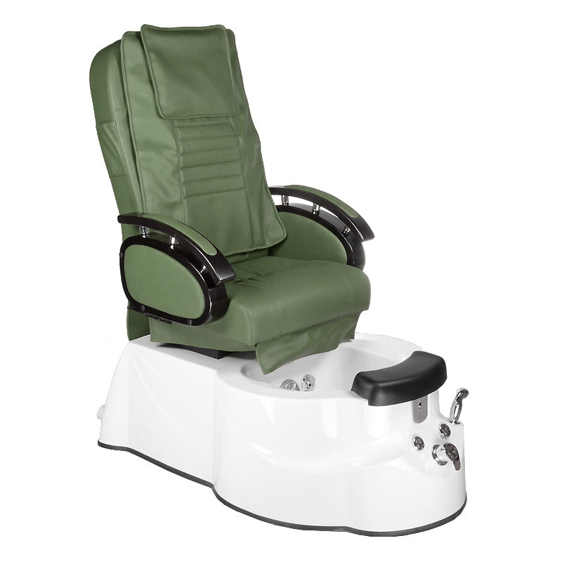 1-Fotel do pedicure z masażem BR-3820D Zielony-1