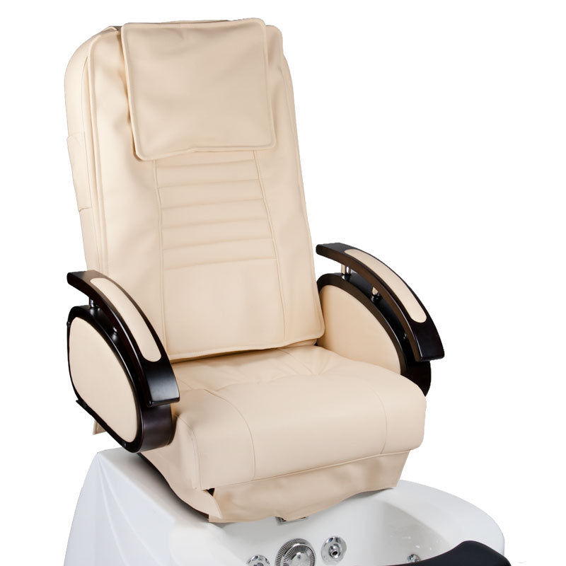 3-Fotel do pedicure z masażem BR-3820D Kremowy-3