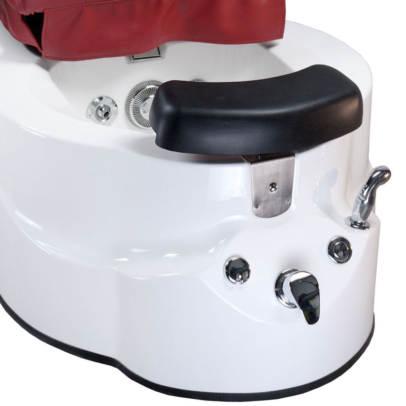 SPA pedikiūro krėslas BR-3820D raudona
