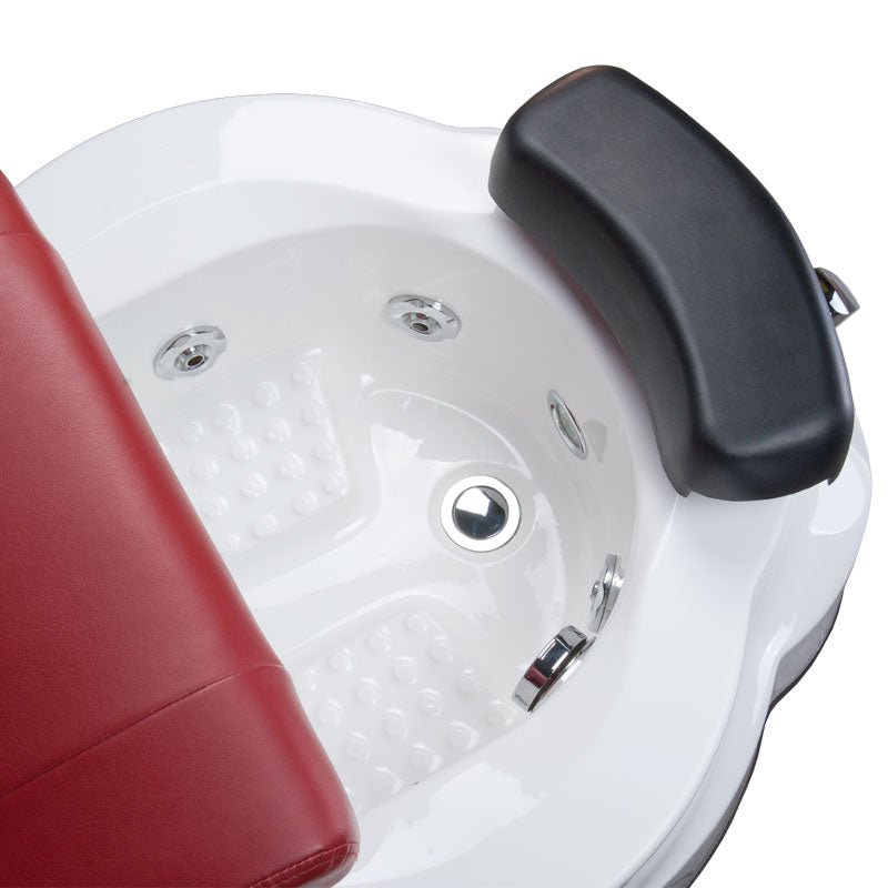 SPA pedikiūro krėslas BR-3820D raudona