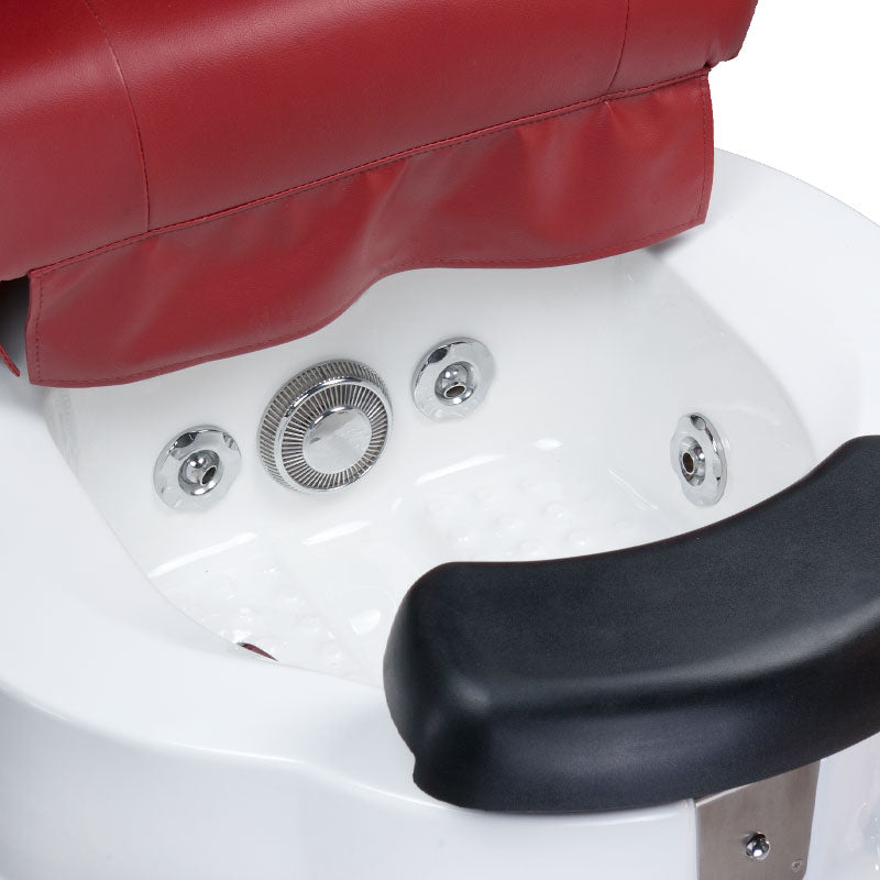 SPA pedikiūro krėslas BR-3820D raudona