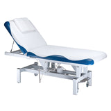 Elektrinis masažo / SPA stalas - lova BD-8230 balta/mėlyna