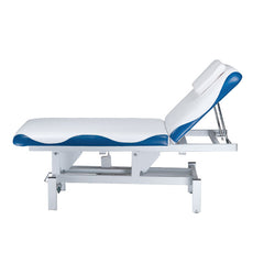 Elektrinis masažo / SPA stalas - lova BD-8230 balta/mėlyna