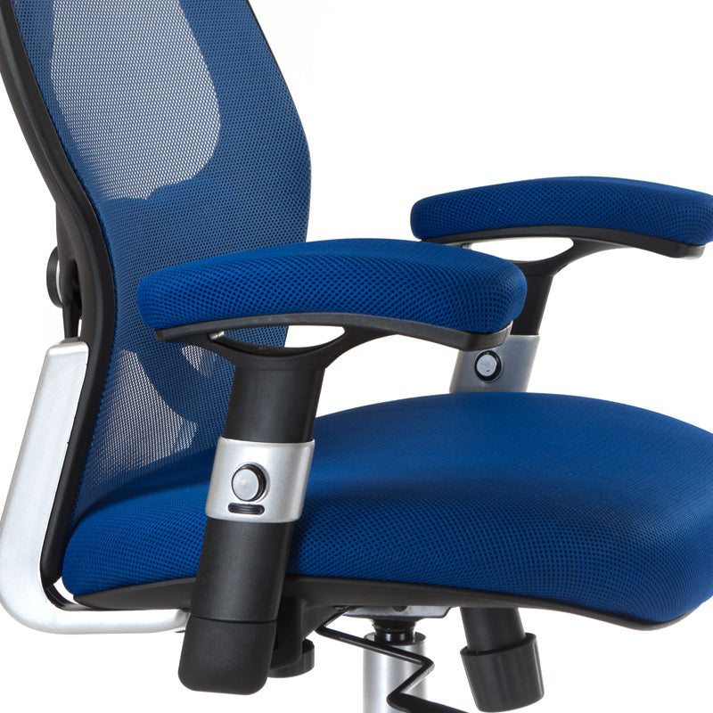 5-Fotel ergonomiczny CorpoComfort BX-4144 Niebieski-5