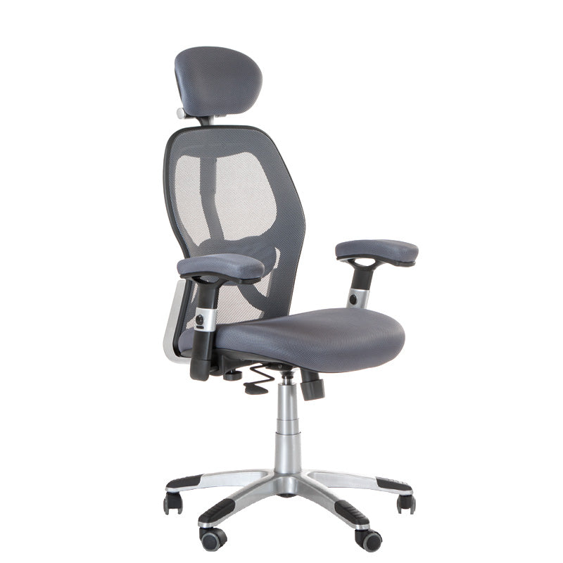 1-Fotel ergonomiczny CorpoComfort BX-4144 Szary-1