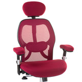2-Fotel ergonomiczny CorpoComfort BX-4144 Czerwony-2