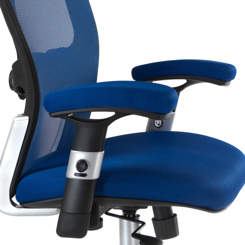 5-Fotel ergonomiczny CorpoComfort BX-4147 Niebieski-5