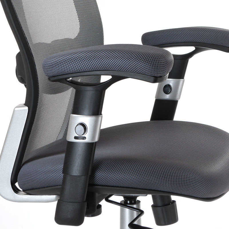 6-Fotel ergonomiczny CorpoComfort BX-4147 Szary-6