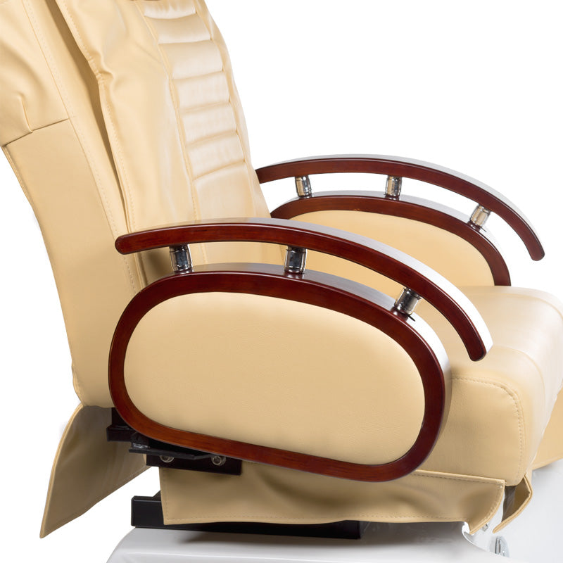 4-Fotel do pedicure z masażem BR-3820D Beżowy-4