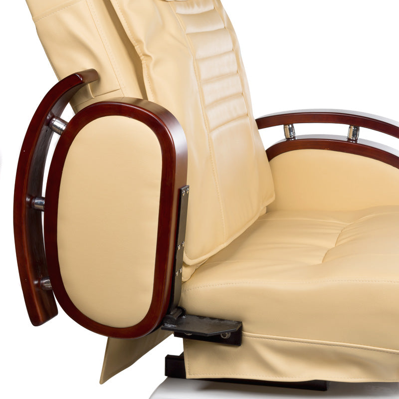 5-Fotel do pedicure z masażem BR-3820D Beżowy-5