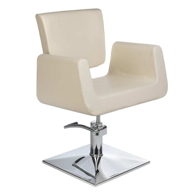 1-Fotel fryzjerski Vito BH-8802 kremowy-1