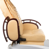 5-Fotel do pedicure z masażem BR-2307 Beżowy-5