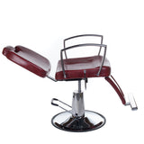 6-Fotel barberski HOMER II BH-31275 Czerwony-6