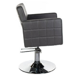 3-Fotel fryzjerski Ernesto szary BM-6302-3