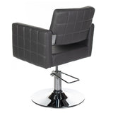 4-Fotel fryzjerski Ernesto szary BM-6302-4