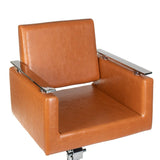 2-Fotel fryzjerski MILO BH-6333 jasno brązowy-2