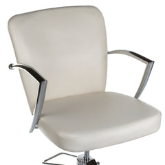 Kirpyklos kėdė LIVIO BH-8173 (balta)