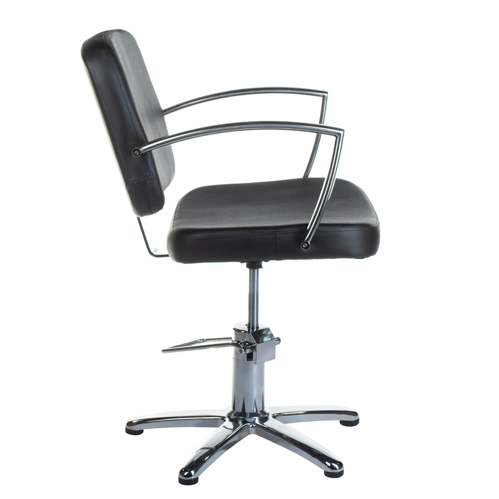 2-Fotel fryzjerski Dario czarny BH-8163-2