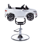 3-Dziecięcy fotel fryzjerski Range Rover biały-3