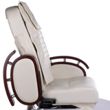 4-Fotel do pedicure z masażem BR-2307 Kremowy-4