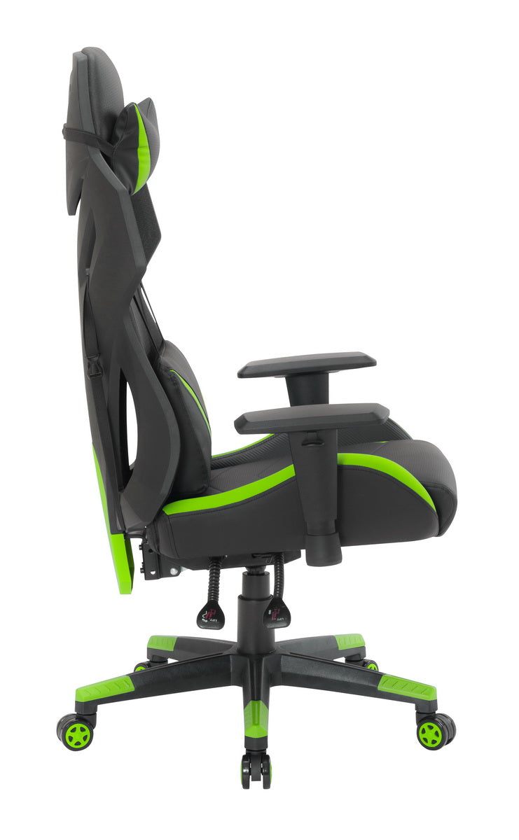 4-Fotel gamingowy RACER CorpoComfort BX-5124 Zielony-4