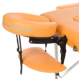 4-Stół do masażu i rehabilitacji BS-723 Pomarańczowy-4