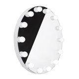2-Lustro podświetlane LED HOLLYWOOD śr 80cm WA-80Z-2