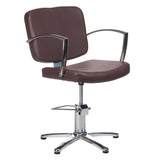 1-Fotel fryzjerski Dario brązowy BH-8163-1