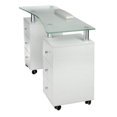 Manikiūro stalas BD-3425-1 (balta)