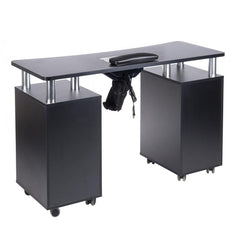 Manikiūro stalas + dulkių surinkėjas BD-3425+P (juoda)