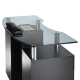Manikiūro stalas + dulkių surinkėjas BD-3453+P (juoda)