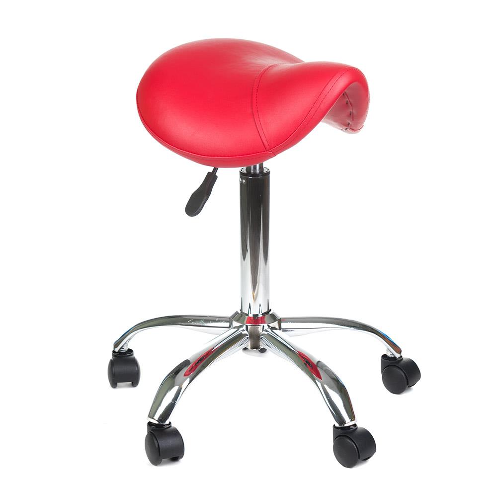 Profesionali kosmetologinė meistro kėdutė BD-9909 (raudona)