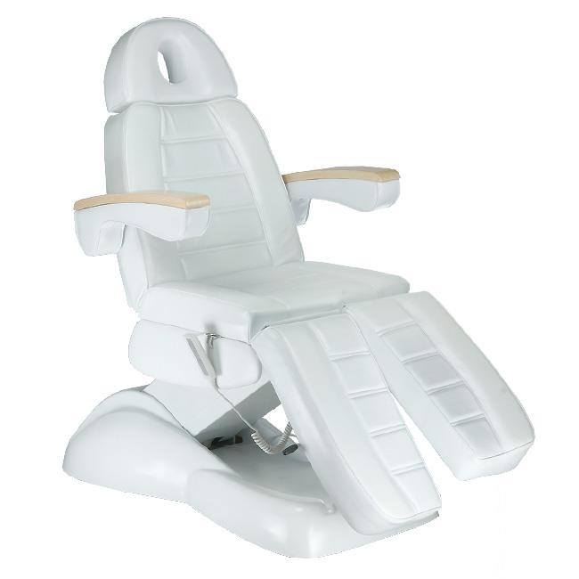 LUX Pedicure BG-273C elektrinis pedikiūro gultas, 3 el. motorai, baltas