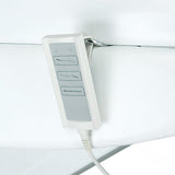 Elektrinis kosmetologinis - pedikiūro gultas LUX Pedicure BG-273C 3 el. varikliai (baltas)