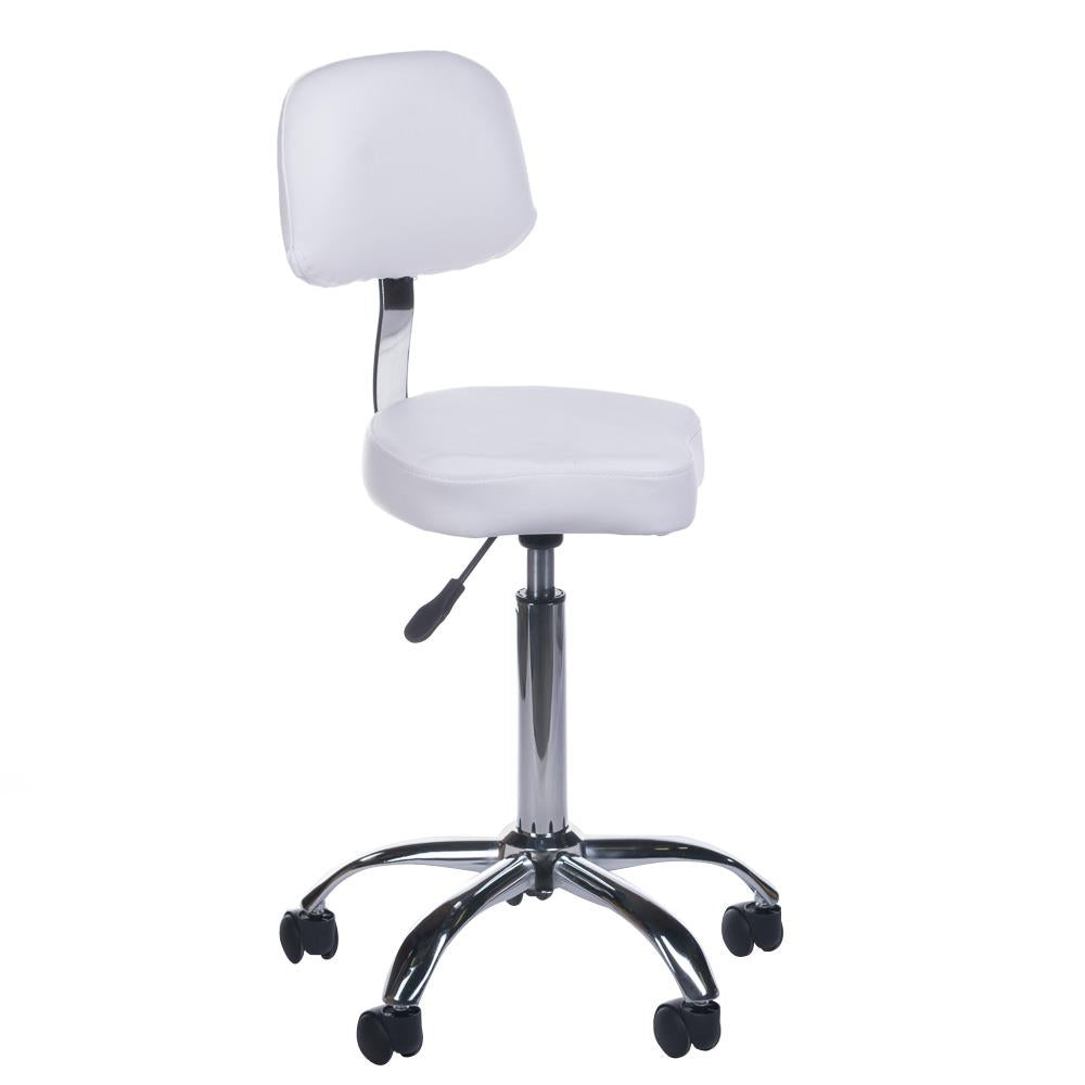 Profesionali kosmetologinė meistro kėdutė BH-7268 (balta)