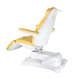 Elektrinė kosmetologinė kėdė - gultas Mazaro BR-6672 4 el. varikliai (geltona)