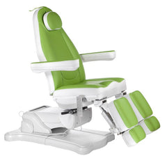 Mazaro BR-6672A elektrinis pedikiūro gultas, 5 el. motorai, žalias
