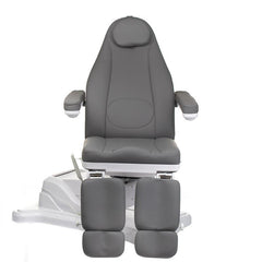 Mazaro BR-6672A elektrinis pedikiūro gultas, 5 el. motorai, tamsiai pilkas