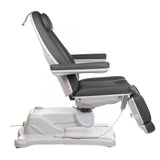 Elektrinė kosmetologinė kėdė - gultas Mazaro BR-6672B 3 el. varikliai (tamsiai pilka)