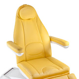 Elektrinė kosmetologinė kėdė - gultas Mazaro BR-6672B 3 el. varikliai (geltona)