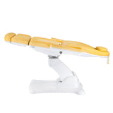 Mazaro BR-6672B elektrinis kosmetologinis gultas, 3 el. motorai, geltonas
